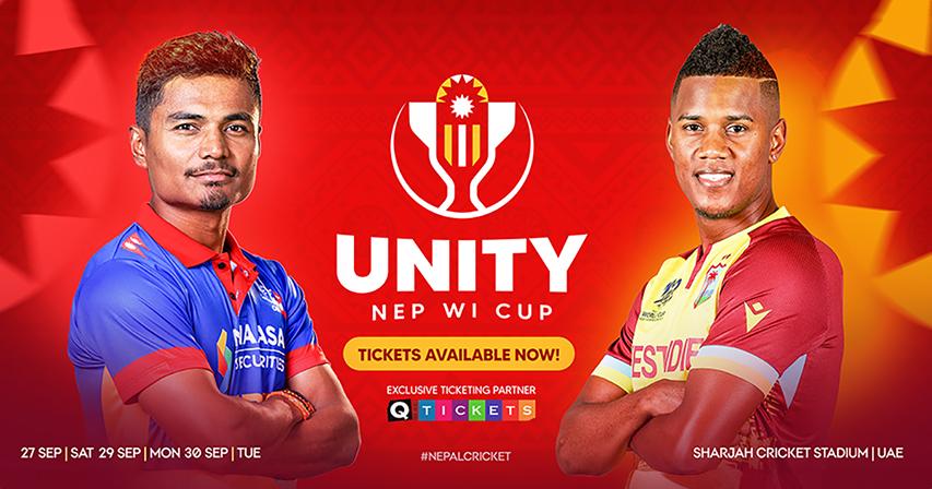 Unity NEP WI Cup 2025 – Nepal vs West Indies Live in Sharjah